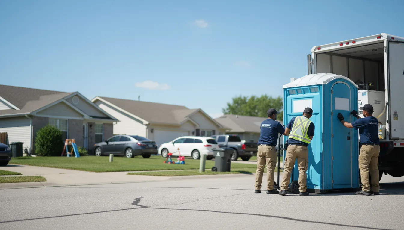 Standard Porta Potty Rentals in Houghton Lake, MI near me